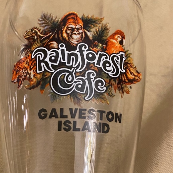 Rainforest Cafe glasses - Picture 2 of 4